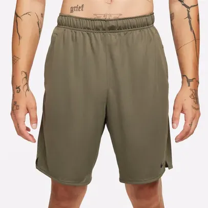 Shorts Nike Dri-FIT Totality Knit 9" Masculino - Bege