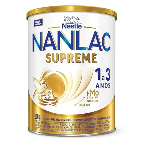 [Rec] Nanlac Fórmula Infantil Supreme 800G 1-3 anos