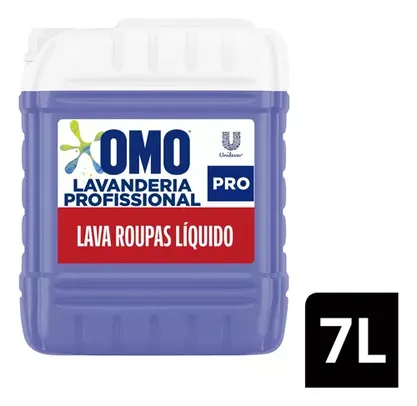[Levando 3un] Sabão Liquido Omo Pro Lavanderia Profissional 7 L