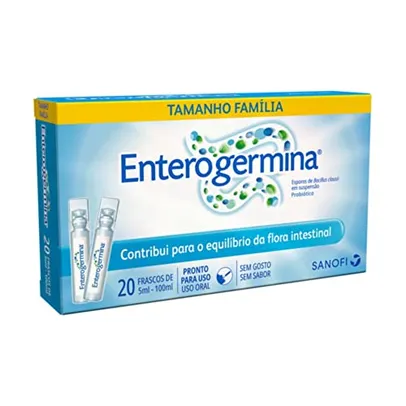 [Recorrência] Enterogermina Probiótico Modelo Família 20 Unidades De 5 Ml