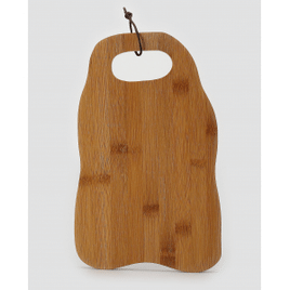 Tábua de bambu 30x18cm bege | Casa