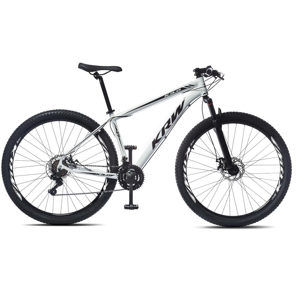 Bicicleta Aro 29 KRW S60 Alumínio Shimano TZ 24 Vel Freio a Disco Ltx S60