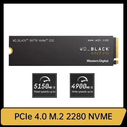 [APP/ Moedas] SSD M.2 Western Digital SN770 1TB