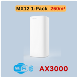 Roteador Tenda WiFi MX12 AX3000 Mesh WiFi 6 5G com Alexa