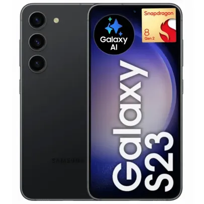 Smartphone Samsung Galaxy S23 5G 256GB 8GB RAM Tela 6.1 Dynamic AMOLED2X IP68 Galaxy AI Modo DEX