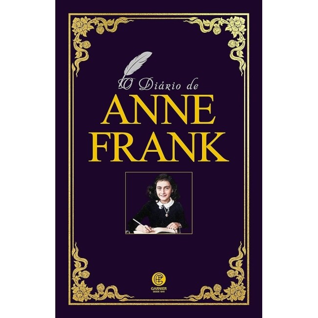 Livro O Diário de Anne Frank Edição de Luxo Almofadada (Capa Dura) - Anne Frank