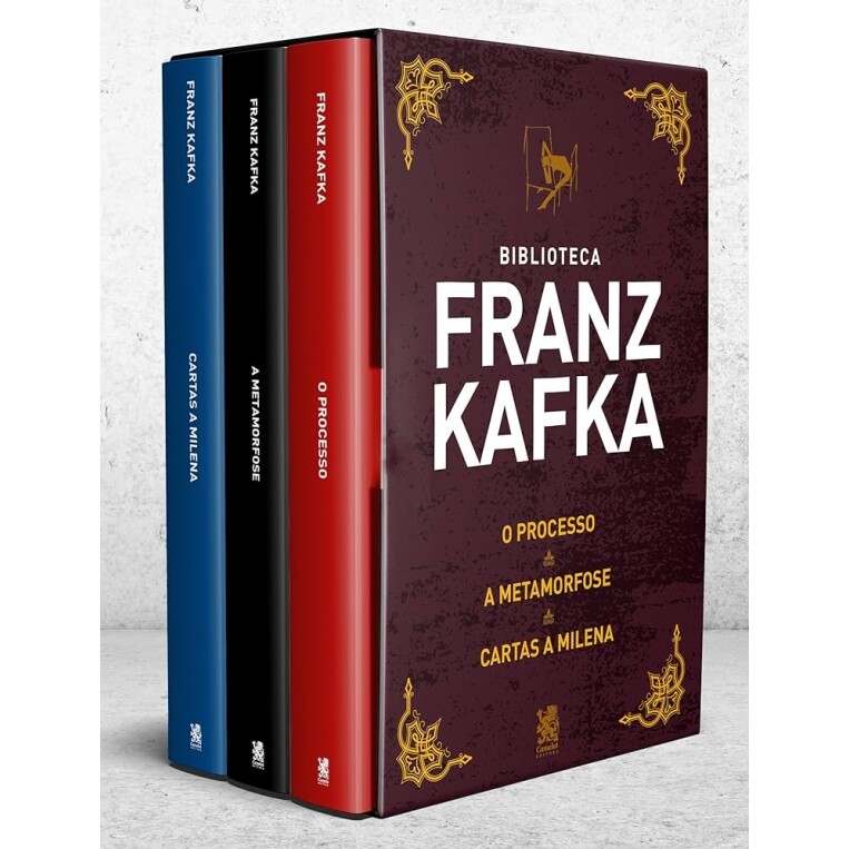 Biblioteca Franz Kafka - Box com 3 Livros