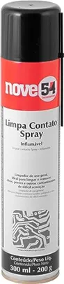 [R$ 14,94 +por-] Nove54, Limpa Contato Spray 300 Ml/200 G Inflamável.