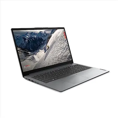 Notebook Lenovo ‎82X5S00100 Ideapad - Notebook 1 R5-7520U 8GB 256GB SSD Linux 15.6, Cinza