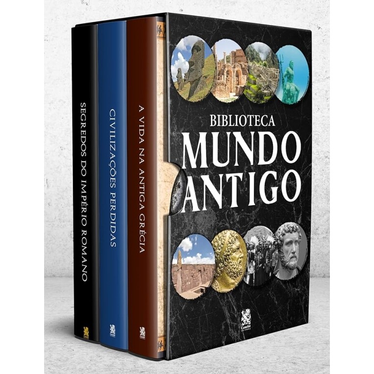 Box 3 Livros Biblioteca Mundo Antigo - Camelot Editora