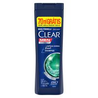 Shampoo Clear Men Anticaspa Limpeza Diária 2 em 1 - 400ml