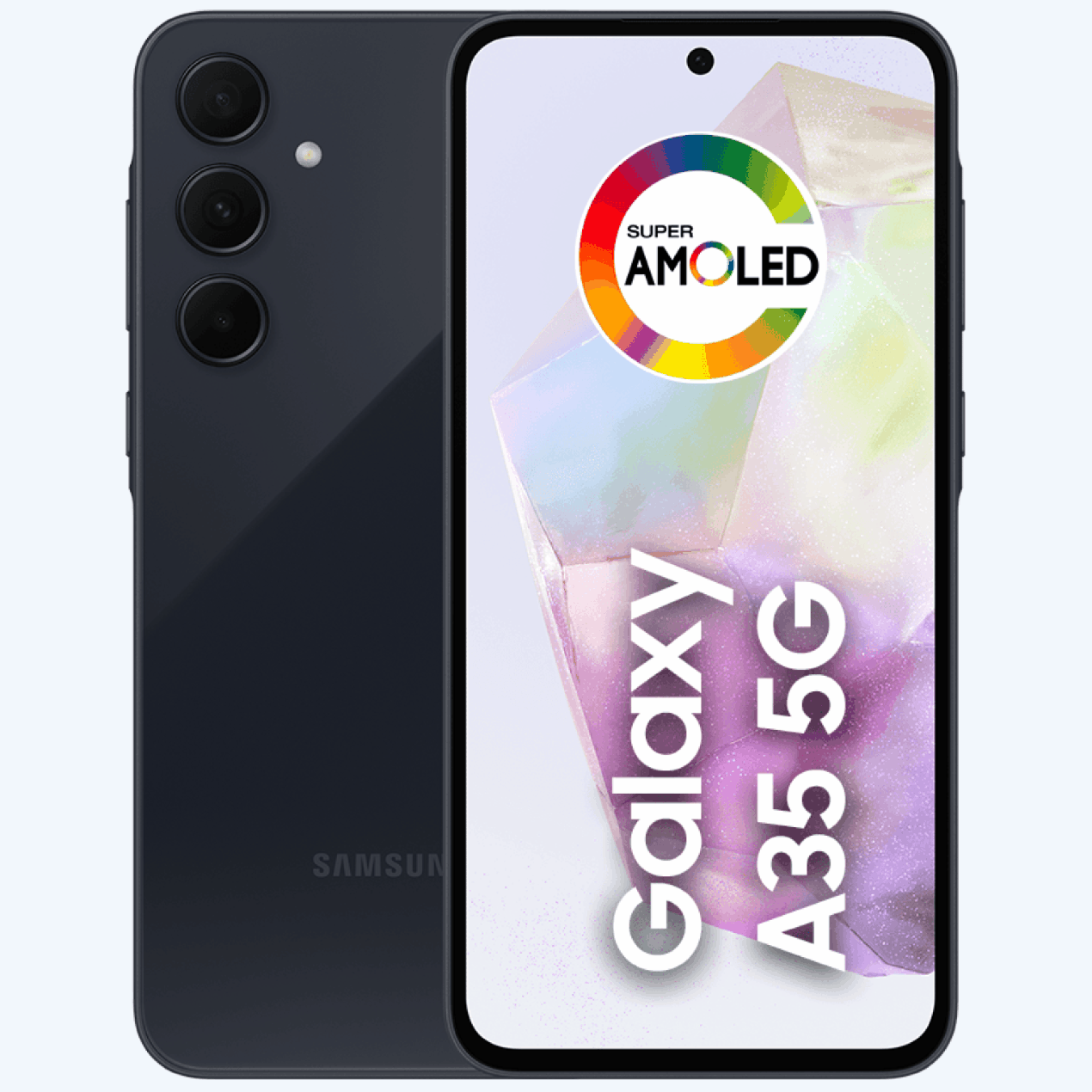 [ESTUDANTES] Smartphone Samsung Galaxy A35 5G 128GB 6GB RAM Tela 6,6 Super AMOLED Áudio Estéreo IP67