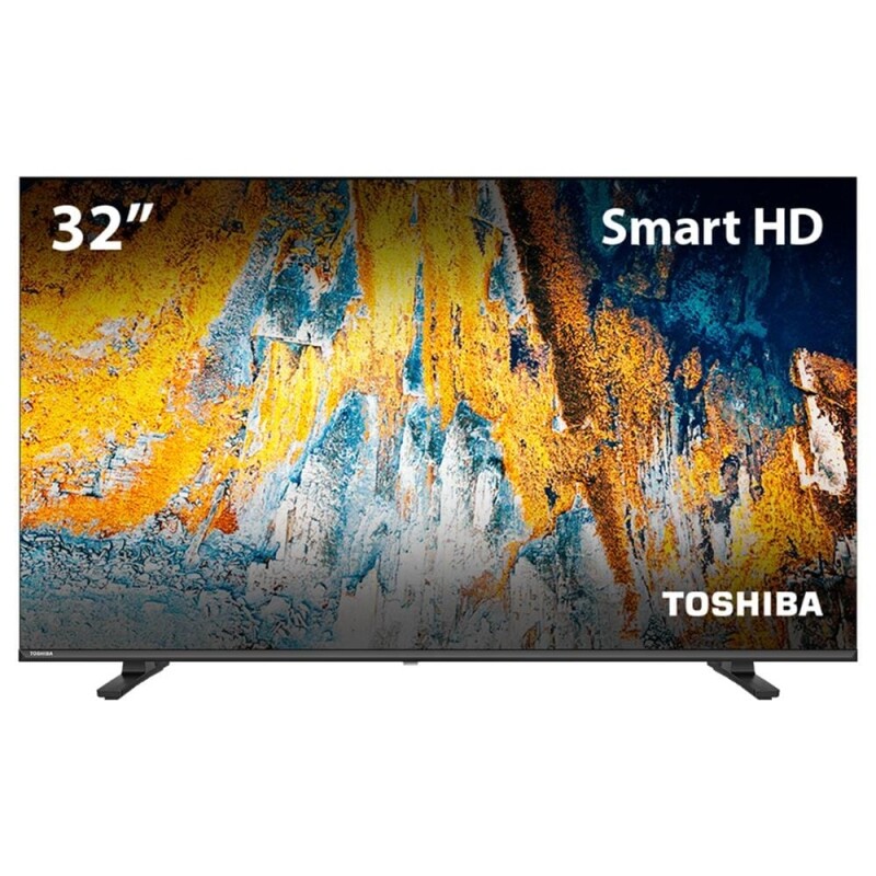 Smart TV 32" HD LED TB016M Toshiba WiFi Dolby Áudio e Espelhamento de Tela - 32V35L