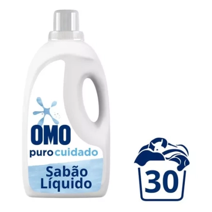 Sabão Liquido OMO Puro Cuidado 3L