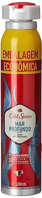 (REC) (Levando 10) Old Spice Desodorante Spray Antitranspirante Mar Profundo 120G/200Ml