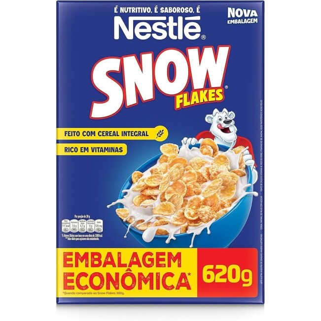 Cereal Matinal Nestlé Snow Flakes - 620g