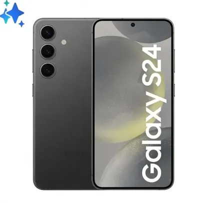 Celular Samsung Galaxy S24 128GB | 8GB de RAM | Tela de 6.2" | Galaxy AI | Preto
