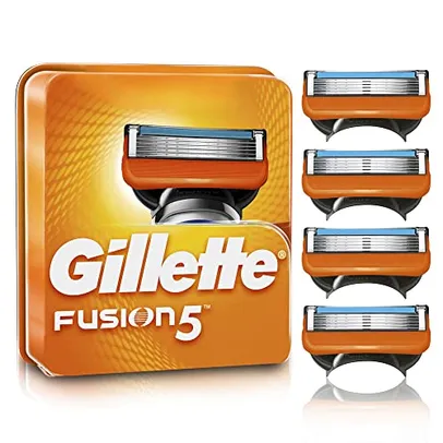[Rec] Gillette Carga Para Aparelho De Barbear Fusion5 4 Unidades