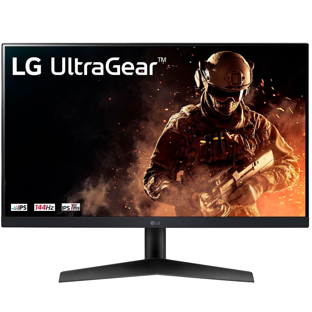 Monitor Gamer LG 24" UltraGear Full HD IPS 144Hz 1Ms HDMI DisplayPort FreeSync 24GN60R Bivolt