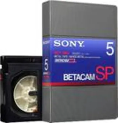 Fita Cassette Sony Bct-5Ma Betacam Sp Vídeo 5 Minutos