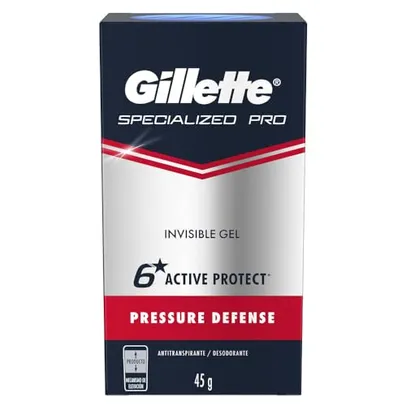 (REC) (Levando 10) Gillette, Desodorante Gel Clinical Pressure Defense, 45G