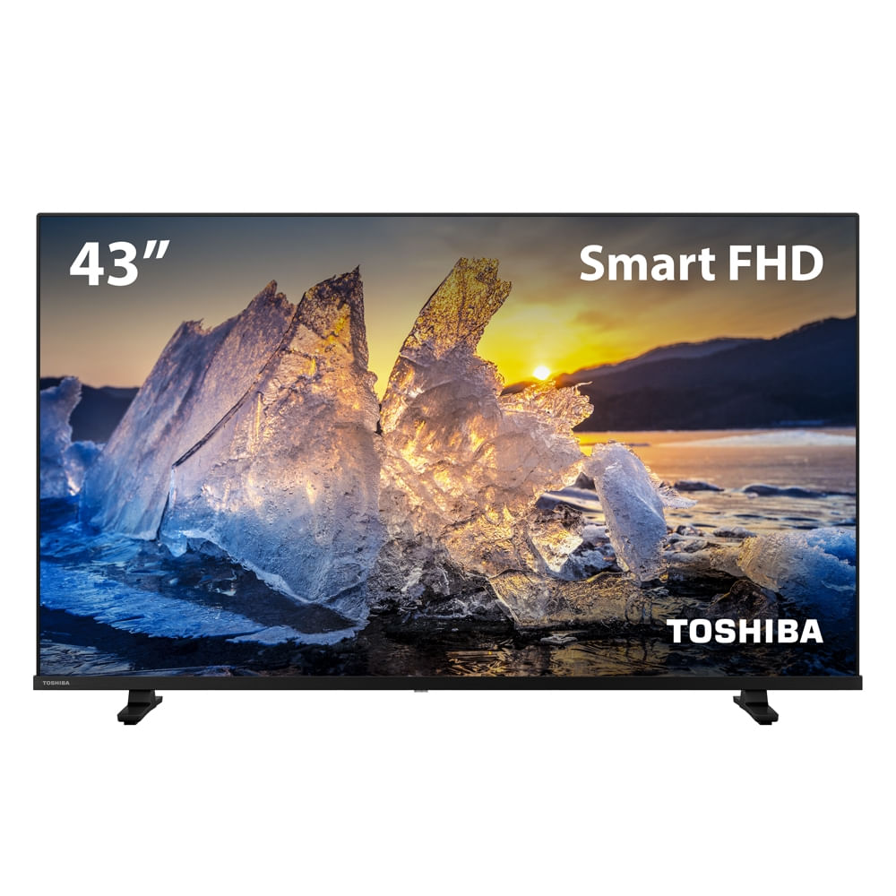 (AME R$1133) Smart Tv 43 Toshiba Dled Full Hd 43v35ms Vidaa - TB021M