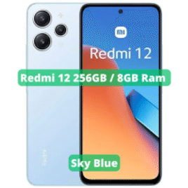 Smartphone Xiaomi Redmi 12 4G 8GB RAM 256GB Tela IPS 6,79" - Versão Global