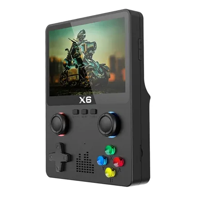 Vídeo Game Portátil X6 com Diversos Emuladores