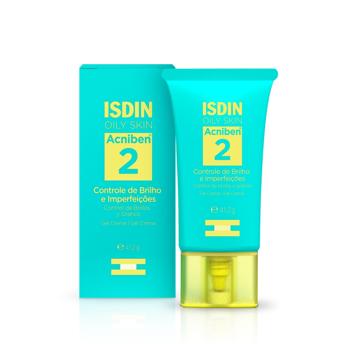 Gel Creme Facial Isdin Oily Skin Acniben 2 41,2g