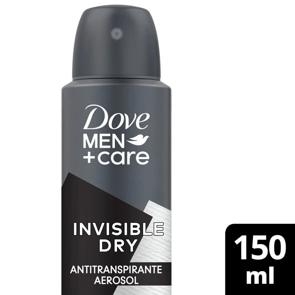 Desodorante Aerosol Dove Men+Care Invisible Dry 150ml - PanVel Farmácias