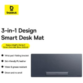 Smart Desk Baseus Mat com carregador sem fio 3 em 1