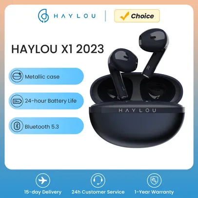 [TAXA INCLUSA] HAYLOU X1 2023 TWS Fone de ouvido Bluetooth fone de ouvido sem fio