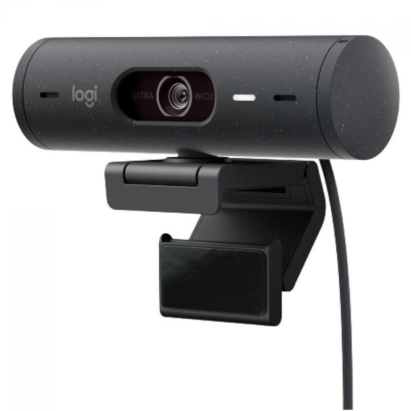 Webcam Logitech Brio 500 Full HD 1080P 30 FPS USB-C Grafite
