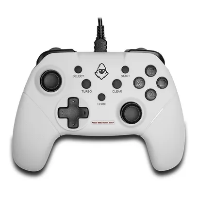 CONTROLE GAMER MANCER RCW66, PC/PS3/ANDROID, BRANCO
