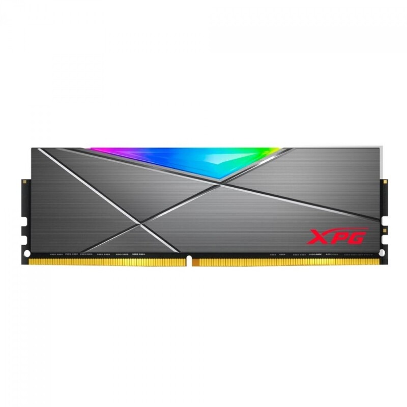 Memória RAM DDR4 XPG Spectrix D50 8GB 4133Mhz RGB Gray AX4U41338G19J-ST50