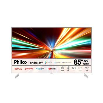 Smart TV Philco QLED 85" 4K UHD QLED Dolby Audio Android TV - PTV85F8TAGCM