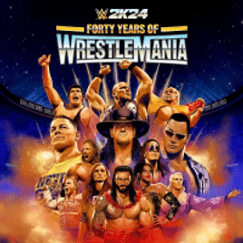 Jogo WWE 2K24 Edição 40 Anos do WrestleMania - PS4 & PS5
