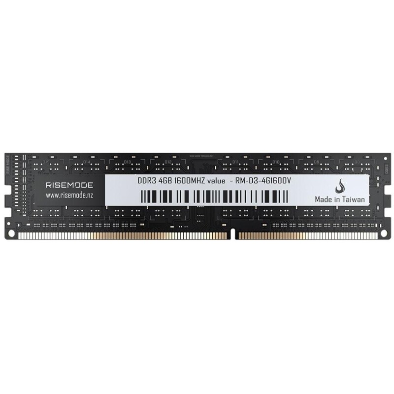 Memória RAM Rise Mode 4GB 1600MHz DDR3 - RM-D3-4G1600V