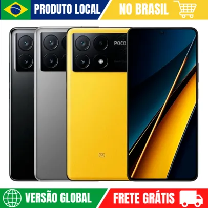 Smartphone Xiaomi Poco X6 PRO 5G Versão Global