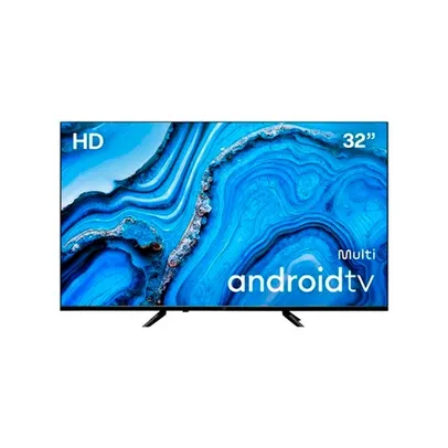 Smart TV Multilaser 32'' HD Android HDMI USB - TL062M