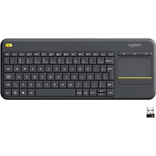 Teclado Wireless Touch Keyboard K400 Plus - Logitech