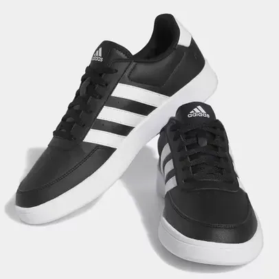 Tênis Adidas Breaknet Preto e Branco - Tamanho 39 ao 44