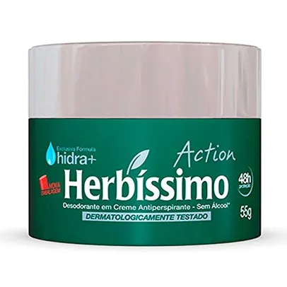 Herbissimo Desod. Creme Herb. Action 55Gr