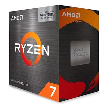 Processador AMD Ryzen 7 5700X3D, 3.6 GHz, (4.1GHz Max Turbo), Cachê 4MB, 8 Núcleos, 16 Threads, AM4, Vídeo Integrado - 100-100001503WOF