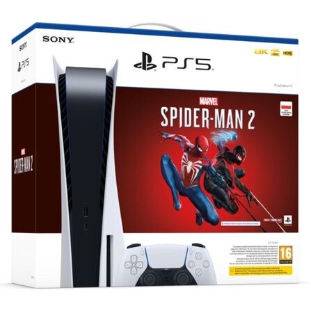 Console Playstation 5 Físico 825GB + Jogo Spider-Man 2 Standard