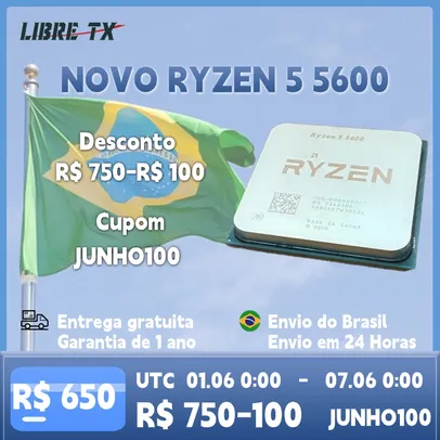 [BRASIL] Processador Ryzen 5 5600