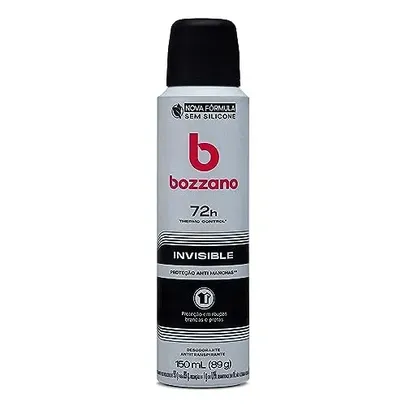 [ Rec ] [ Leve + por - R$6,51 ] Desodorante Aerossol Invisível, Bozzano, Branco