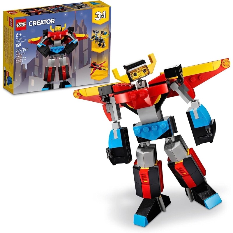 Brinquedo Lego Creator: Super Robô 159 Peças 31124