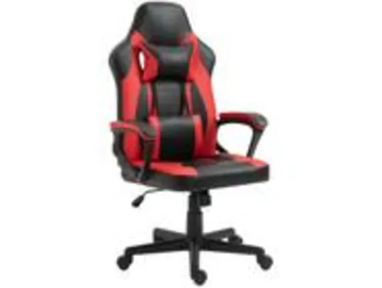 (Pix) Cadeira Gamer Otello Preto e Vermelho