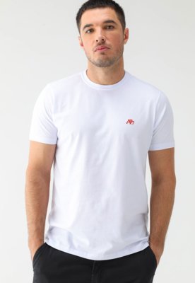 Camiseta Aeropostale Reta Logo Branca
